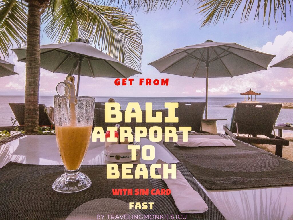 Bali sim card & Bali airport transfers